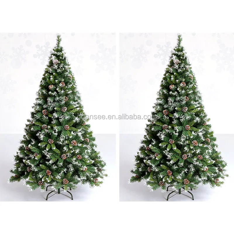 Gst210 árvore de natal artificial de plástico, para decoração natalina