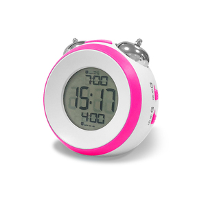Reloj Despertador con campanas gemelas de metal, reloj de mesa LCD Digital, reloj de escritorio multifunción, luz trasera para dormir pesada - Product Image 2