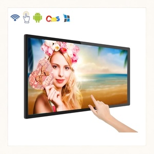 500cd высокая яркость 4K UHD Android умный дисплей 49 ''55'' 65 ''сенсорный монитор рекламный экран коммерческий дисплей - Product Image 1