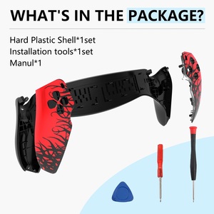 PSポータルハンドヘルドゲームコンソール用の交換用アウターシェルプラスチックフェイスプレートコンソールプレートカモフラージュ/スパイダー/透明スタイル - Product Image 6