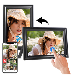 Precios al por mayor CALIENTE 10,1 pulgadas Personalizable pantalla táctil sensor de movimiento WIFI foto y vídeo marco digital ABS - Product Image 1
