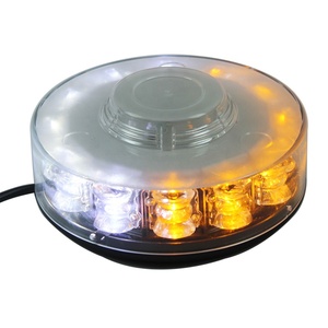 พลังงานสูง1วัตต์/3วัตต์หมุน Led Beacon กันน้ำ Led Beacon แสงสีม่วงแม่เหล็กฐาน Led ไฟฉุกเฉินบีคอนไฟเตือน