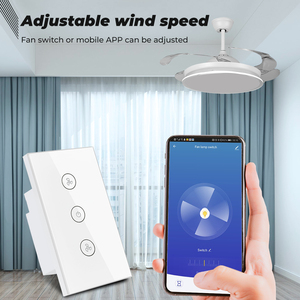 TUYA Smart Fan Switch US Brasilien WiFi Wireless Timing Fernbedienung Wand decken ventilatorsc halter - Product Image 4
