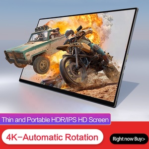 SIBOLAN 15,6 pulgadas borde estrecho 4K HDR pantalla táctil para PC ordenador monitor portátil de rotación automática - Product Image 2