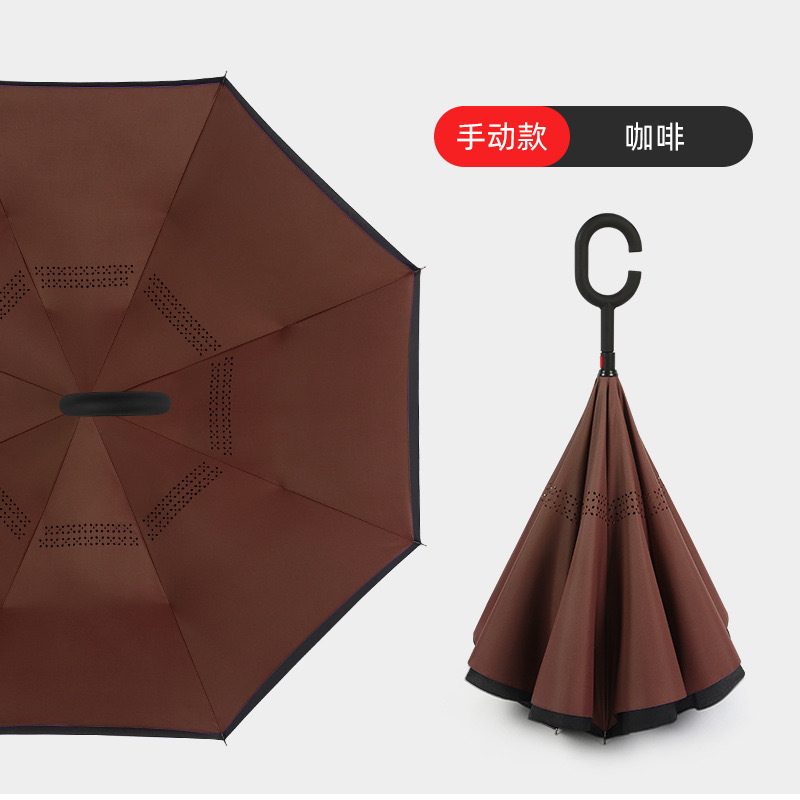 Coffee color double-layer canopy fabric, extra thick reinforced,
