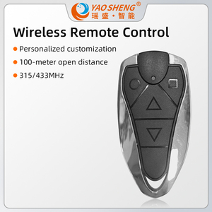 4 pulsanti 1527 codice di apprendimento universale 433 Mhz 100M a lungo raggio Wireless RF telecomando per luci porta del cancello - Product Image 2