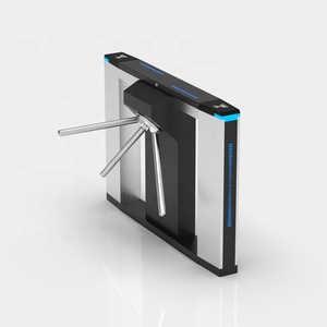 Vendita calda Semi-Auto treppiede tornelli carta lettore di impronte digitali treppiede tornello per palestra con frequenza di tempo - Product Image 1