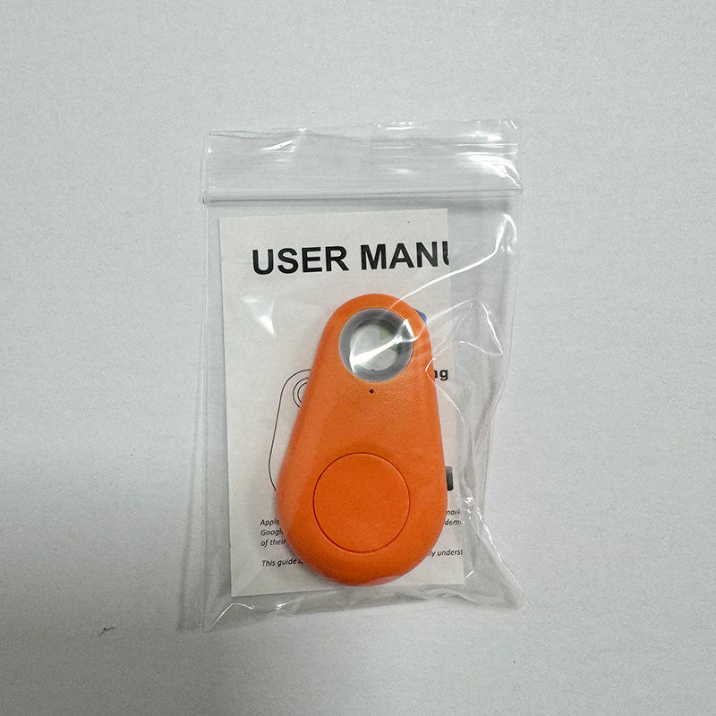 Goutte d'eau orange + sac pe + manuel d'instruction