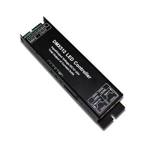 DC12-24V 3-канальный DMX512 RGB светодиодный контроллер с выходом 3 * 4A DMX 512 декодер - Product Image 3