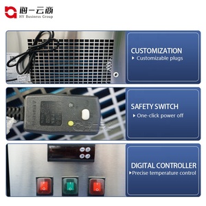 Aangepaste Gekoelde Vitrine Commerciële Koelkast En Vriezer Grote Capaciteit Vlees Chiller Display Koelkast - Product Image 3
