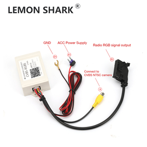 V1906 dikiz dönüştürücü adaptör zaman gecikmesi kutusu Flip kamera RNS510 CVBS AV RGB - Product Image 5