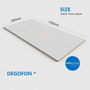 Building Materials China High Quality Decorative Sound AbsorbingCeiling Tile 600*600 Suspended <strong>Ceiling</strong> <strong>T</strong> <strong>Bar</strong> <strong>System</strong> - Product Image 6