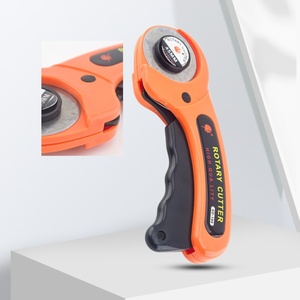 Splicing Roller <strong>Cutter</strong> <strong>45mm</strong> Leather Cutting Blade With Rubber Ring Cutting Blade Handle Roller - Product Image 4