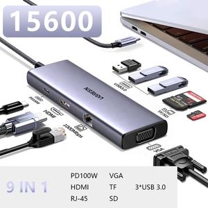UGREEN扩展坞C型扩展屏幕投影转换USB集线器集线器迅雷4多功能接口适配器 - Product Image 2