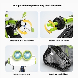 Double Eagle Kapa Children's Educational Building Blocks <strong>Programming</strong> <strong>Robot</strong> Electronic Toy for 7-14 Years Old Boys Perfect - Product Image 2