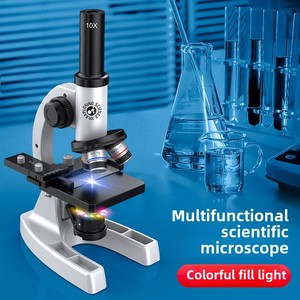 16000x光学显微镜科学实验套装儿童LED光源早教学生礼品厂家批发 - Product Image 5