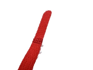 Correa de encuadernación tipo P para gancho de amarre de cables de datos y cintas de bucle Producto Correa de Velcro personalizada