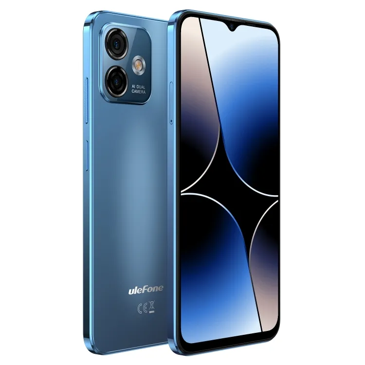 2023 sıcak satış moda telefon Ulefone not 16 Pro 8GB + 128GB 6.52 inç Android 13 yüz tanıma cep telefonları destekler