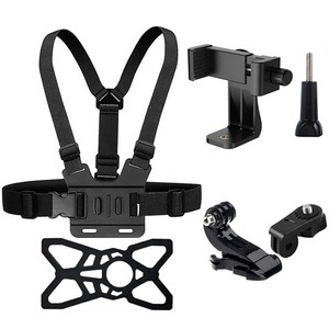 6- In-1 B Set göğüs dağı askı Gopro Hero 10 9 8 7 6 5 eylem kamera eylem kamera - Product Image 1