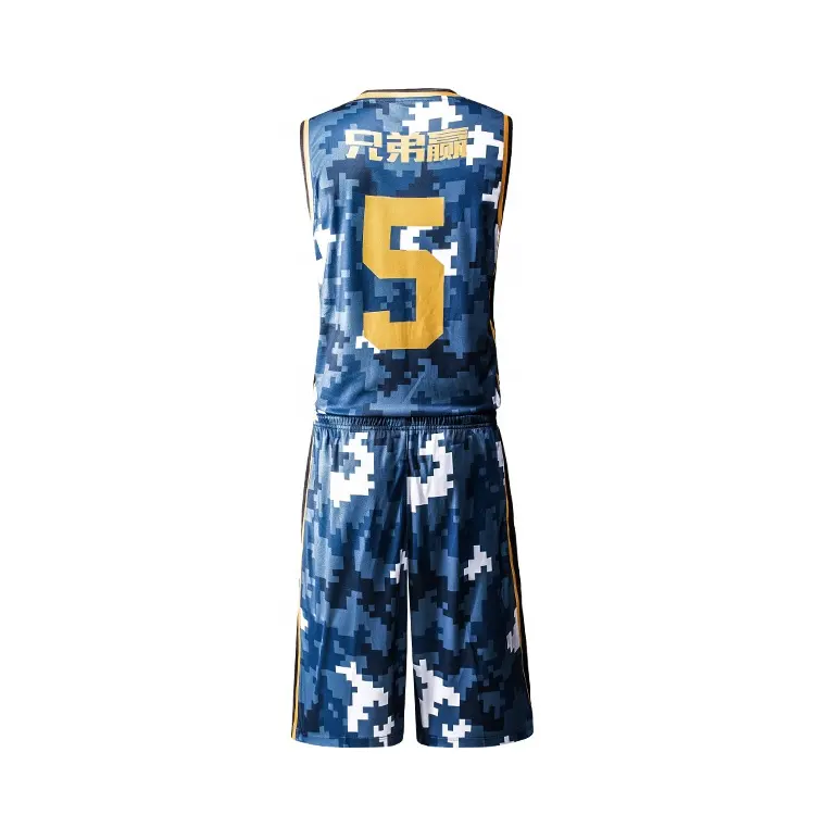 Venta mejor barato Reversible uniforme sublimación de baloncesto diseño 2013
