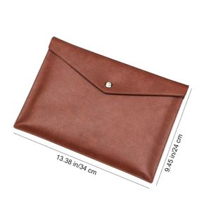 מוכן למשלוח a4 עסק תיק pu עור תיוק מוצרי תיק תיק תיק נשיאה עשוי מחומר pu עמיד - Product Image 2