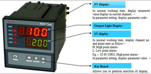 Controlador de temperatura KH100, control PID, pantalla led infrarroja/térmica/digital - Product Image 5