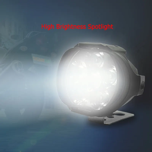 電動バイク<span class=keywords><strong>LED</strong></span>ヘッドライト超高輝度EバイクライトアクセサリーDC12Vスクータースポットライトカーフォグランプ