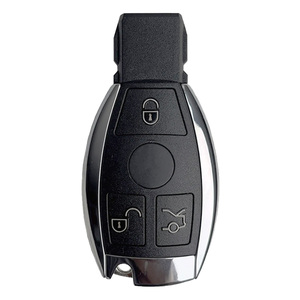 2/3/4ปุ่มสำหรับ Mercedes Benz BGA NEC C E R S CL GL SL CLK W211 W203 W204ปลอกหุ้มกุญแจรีโมทรถยนต์อัจฉริยะ