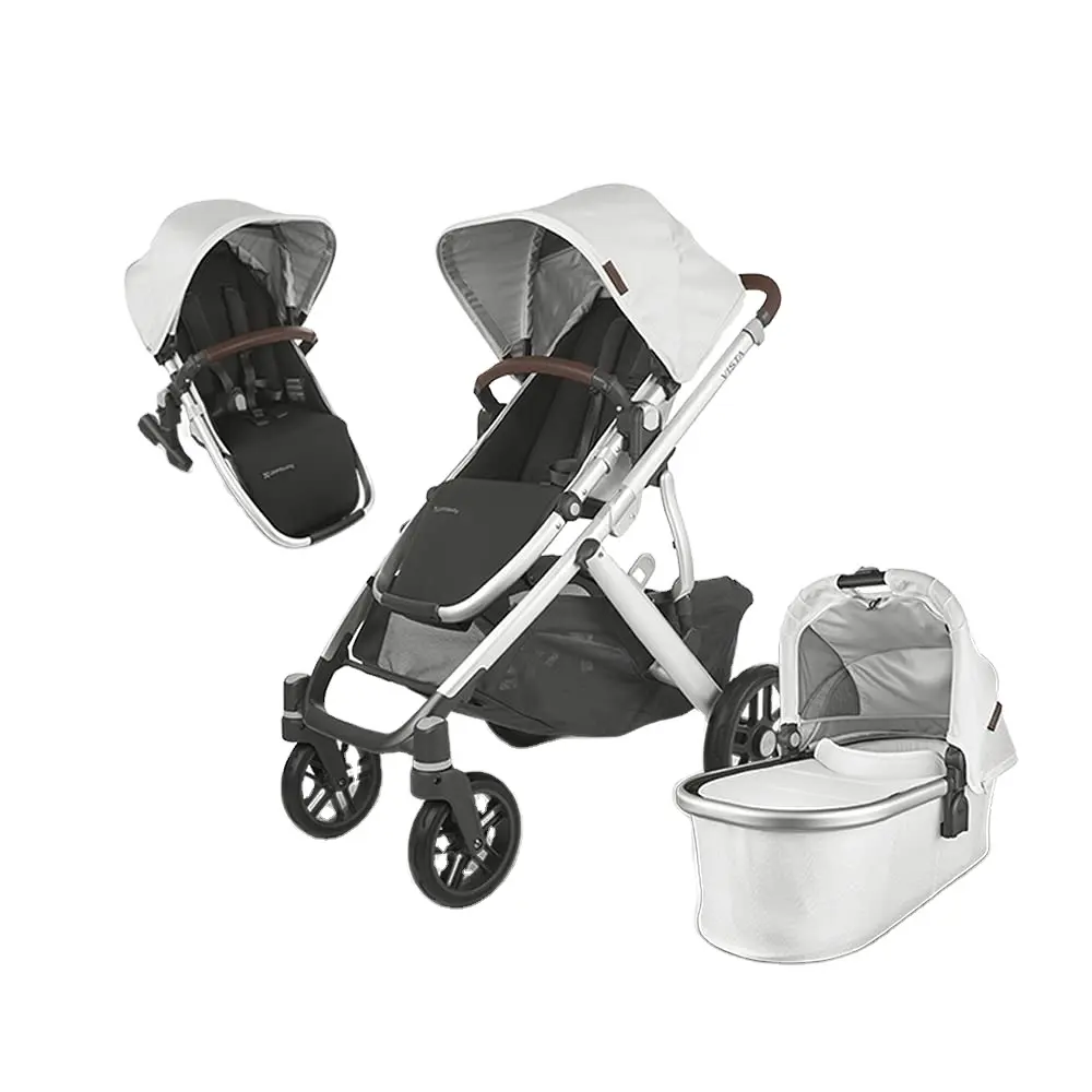 Las mejores ventas UPPAbaby VISTAS V2 Cochecito Emmett Green Melange Más vendidos disponibles