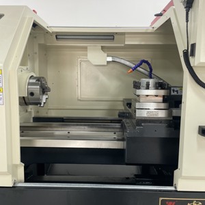 Präzisions-CNC-Drehmaschinen ck6140 ck6150 automatische Mini-Drehmaschine Metall-CNC mit motorisierten Werkzeugen - Product Image 6