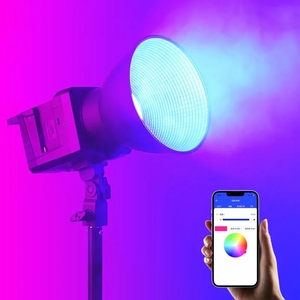 P100 100W RGB Full Color <strong>Led</strong> Video COB Light APP Control Photography Lighting Lamp Colorful Lighting - Product Image 3