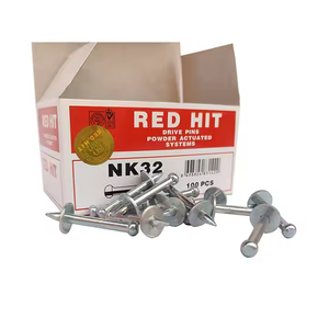 Nk32 NK22 nk27 nk37 Màu Đỏ nhấn ổ đĩa chân chụp móng tay và tải điện dải 6.8x11 Mũ Đỏ Ổ đĩa móng tay bê tông pin với máy giặt - Product Image 4