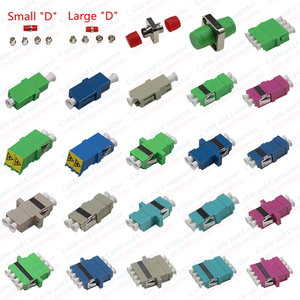 Ücretsiz örnek SC LC FC ST adaptörü Metal tipi SC APC Fiber optik konnektör - Product Image 4