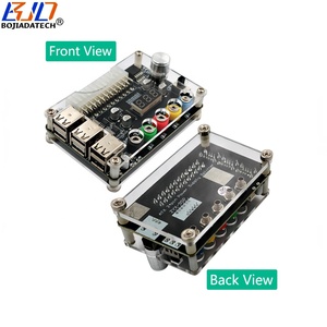 Entrada ATX de 24 pines a 6 * USB 2,0 Hub Breakout Board con perilla de voltaje ajustable compatible con QC 2,0/QC 3,0 Max 3A salida - Product Image 5