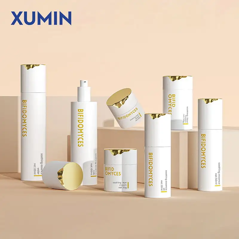 Bán Buôn Sang Trọng Thủy Tinh Bao Bì Mỹ Phẩm Thiết Lập 20G 30G 50G Kem Mặt Lọ 30Ml 50Ml 100Ml Lotion Chai Cho Chăm sóc Da