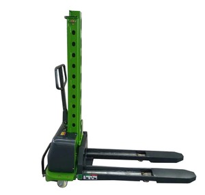 Multifunktion aler elektrischer Höhen stapler Tragbarer elektrischer Gabelstapler zum Laden Entladen Selbst heben der Stapler - Product Image 5
