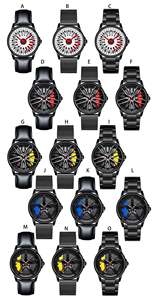 High Quality 3d <strong>Watches</strong> Shape Like Car Wheel Rim <strong>Watch</strong>