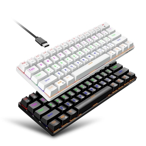 Chi Phí Hiệu Quả 5 Sao Đánh Giá 61 Key Máy Tính Bàn Phím Cơ Khí RGB Ergonomic Bàn Phím Nhỏ Gọn Giá Rẻ Chơi Game Bàn Phím Máy Tính - Product Image 6