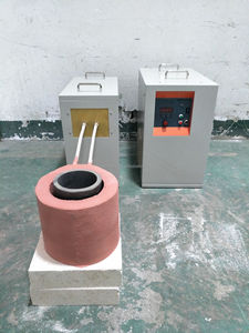 WONDERY Horno de fundición de inducción de inclinación de calentamiento continuo de alta eficiencia y ahorro de energía para fun