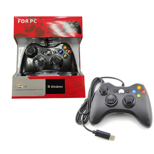 HONSON USB kablolu titreşim Gamepad Joystick PC denetleyicisi için Windows 7 / 8 / 10 Xbox 360 için değil - Product Image 1