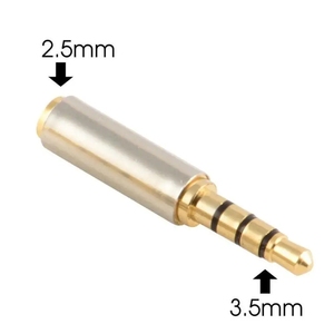 Jack 3.5mm için 2.5mm ses adaptörü 2.5mm erkek için 3.5mm kadın fiş konnektörü için Aux hoparlör kablosu kulaklık jakı 3.5 - Product Image 4