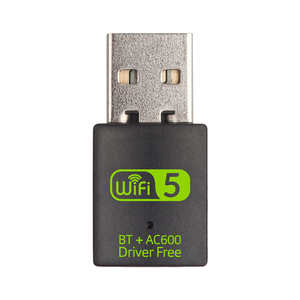無料ドライバーミニ600MbpsUSB Wifi BTレシーバーWifiドングルアダプターデュアルバンドネットワークカード - Product Image 3