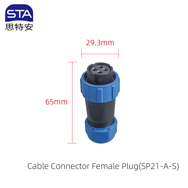 Connecteur de câble, fiche femelle