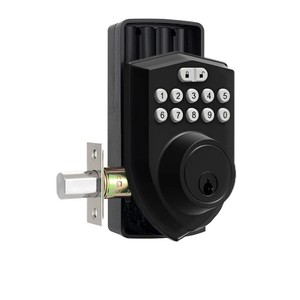 TYSH akıllı yükseltme otomatik kapı kilidi anahtarsız giriş Tuya App kontrolü ile Bluetooth arka Panel sürgü akıllı kilit - Product Image 2