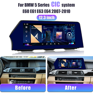12.3'' Car Android 13.0 Player for <strong>BMW</strong> 5 Series E60 E61 E63 E64 Ccc Cic System 07-10 Years Dsp Stereo Radio System Navigation - Product Image 3