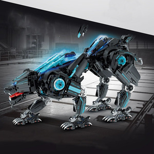 STEM玩具科学機械式ヒョウビルディングブロックジョイント可動光アセンブリモデル - Product Image 5