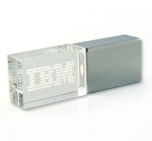 Nhanh Chóng Sét Glass Không Dây Ánh Sáng Lên Nhảy 2.0 4Gb Led Logo Usb Ổ Đĩa Flash Với Trường Hợp Và Bìa - Product Image 5