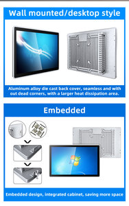 Todo en una computadora Panel industrial Pc Precio Pc industrial Pantalla táctil capacitiva Android Win Dows Pc en la pared - Product Image 5