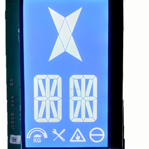 Werkseitiges monochromes LCD-Modul Benutzer definierte 7-Segment-LCD-Anzeige mit tn htn stn fstn va-Bildschirm - Product Image 1