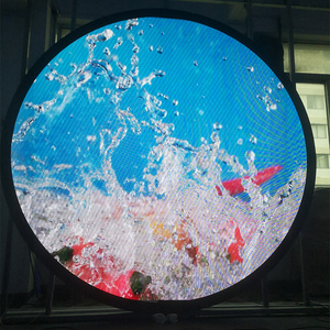 Indoor P2P1.875 Circular <strong>LED</strong> Signage Display <strong>1.2m</strong> Diameter Digital round <strong>LED</strong> Display - Product Image 6
